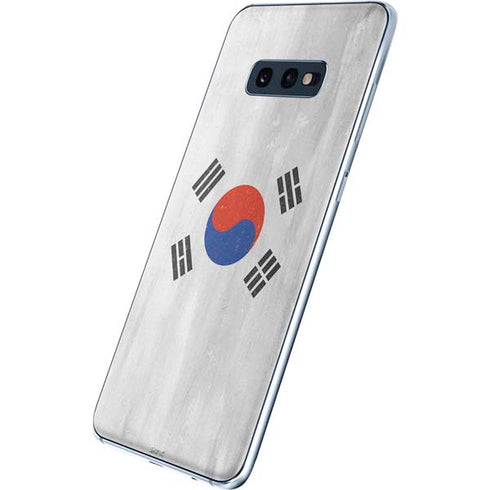 South Korean Flag Distressed Galaxy S10e Skin